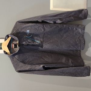 The North Face Gray Quarter Zip Pullover Sz. M
